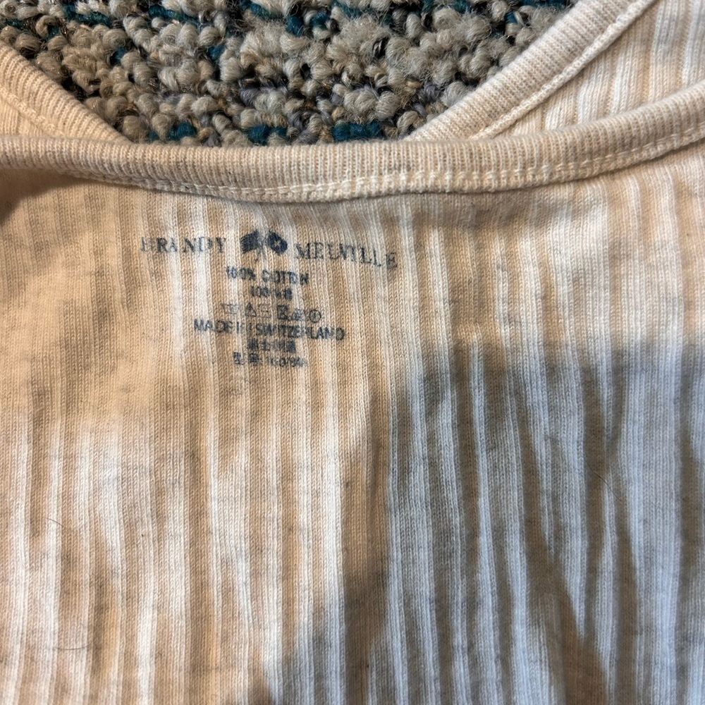 Brandy Melville Light Gray Pajama Set - Picture 5 of 5